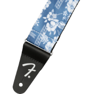 Fender Hawaiian Guitarrem (Blue Floral, 2")