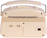 Madison Retro Radio m. Bluetooth (Beige)