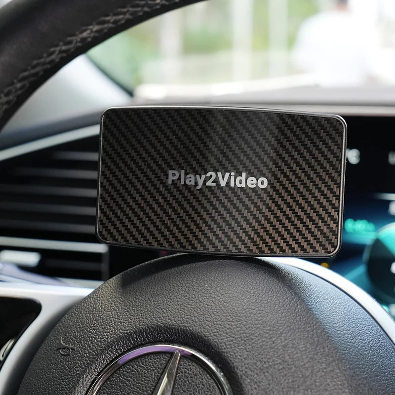 RETURVARE: All-in-one Adapter Trådløs CarPlay, Android Auto og Video