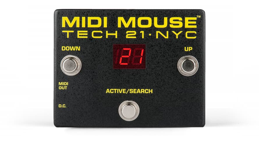 Tech 21 MIDI Mouse MIDI-fodcontroller