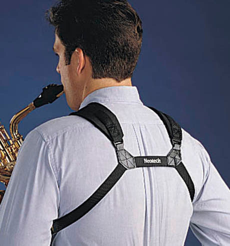 Neotech Soft Harness saxofonsele junior, 21-31,2 cm, Loop Connector