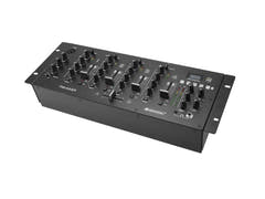 OMNITRONIC PM-444Pi 4-channel DJ Mixer with Player & USB Interface