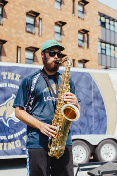 Neotech Soft Sax saxofonrem XL, sort, kunststofhage
