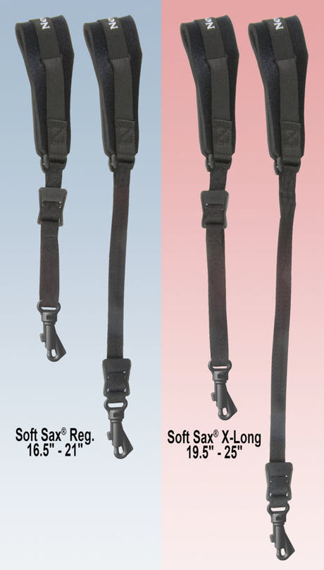 Neotech Soft Sax saxofonrem XL, sort, kunststofhage