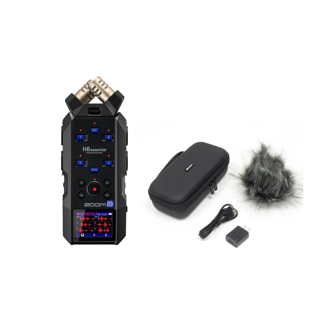 Zoom H6e Essential Handy Recorder + Tilbehørspakke
