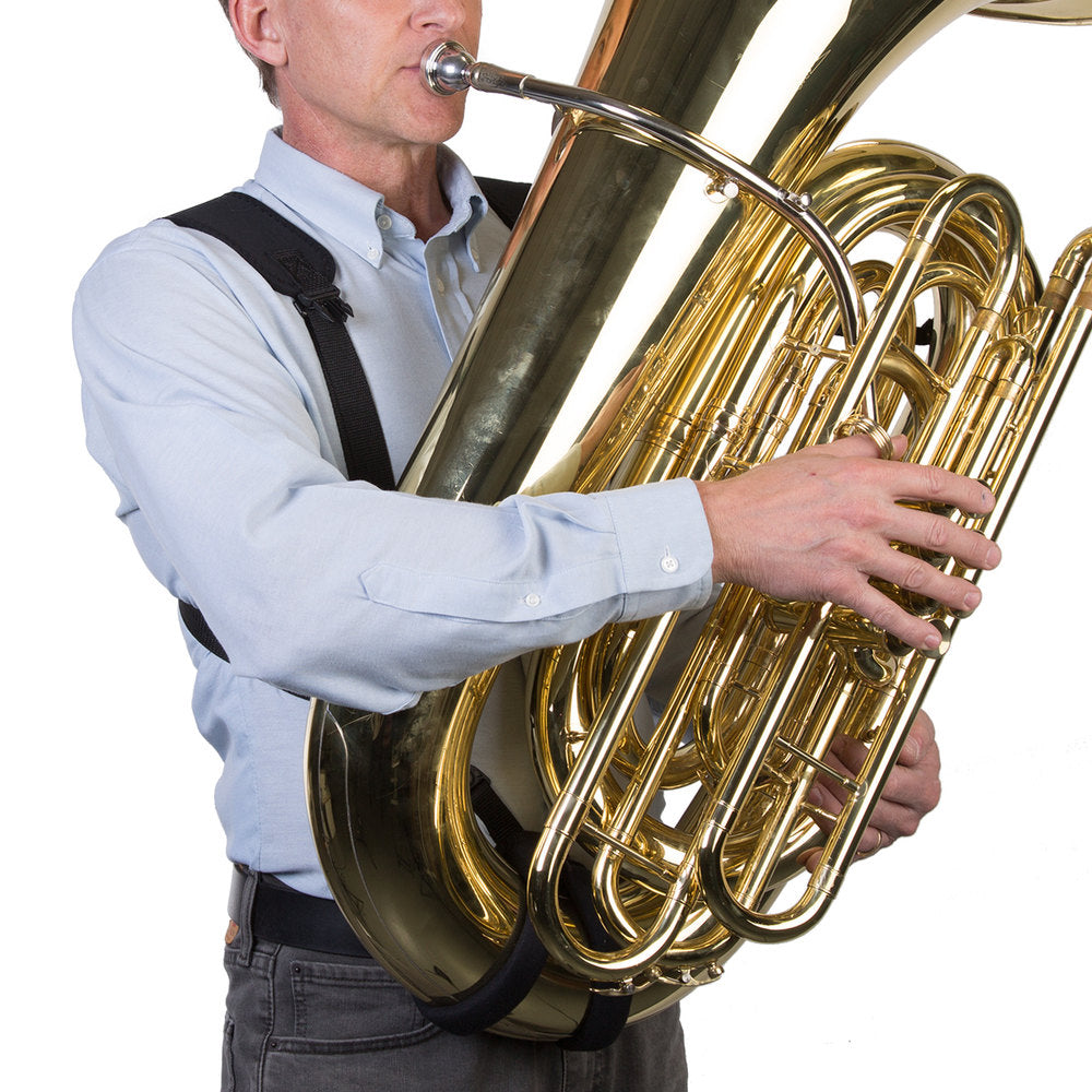 Neotech Tuba Harness junior, sort bæresele, 45,7 til 55,8 cm