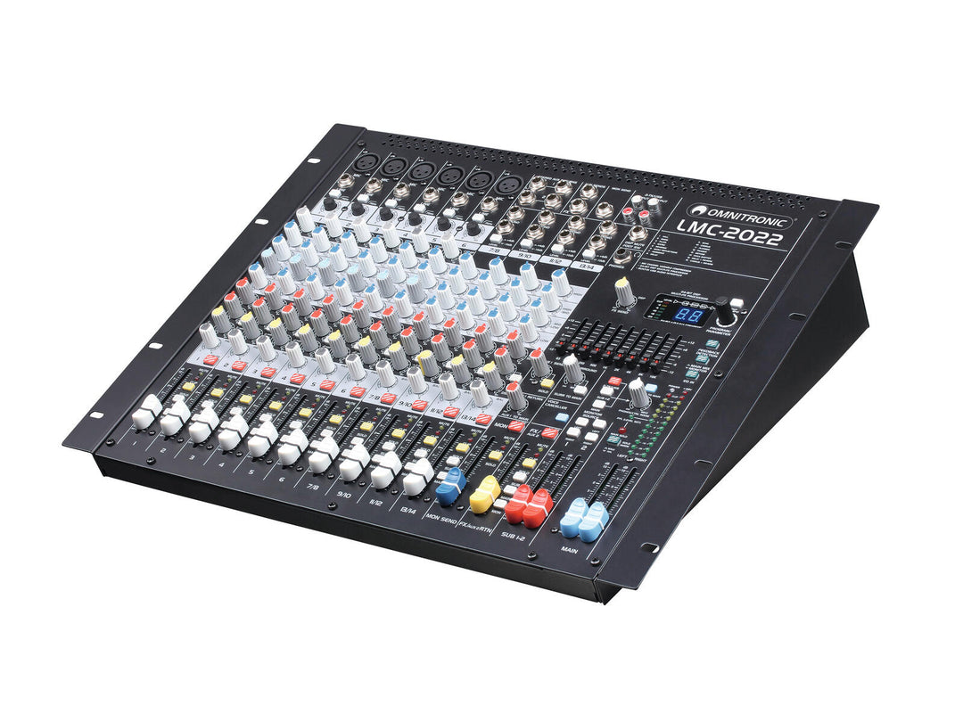 OMNITRONIC LMC-2022FX USB Mixing Console