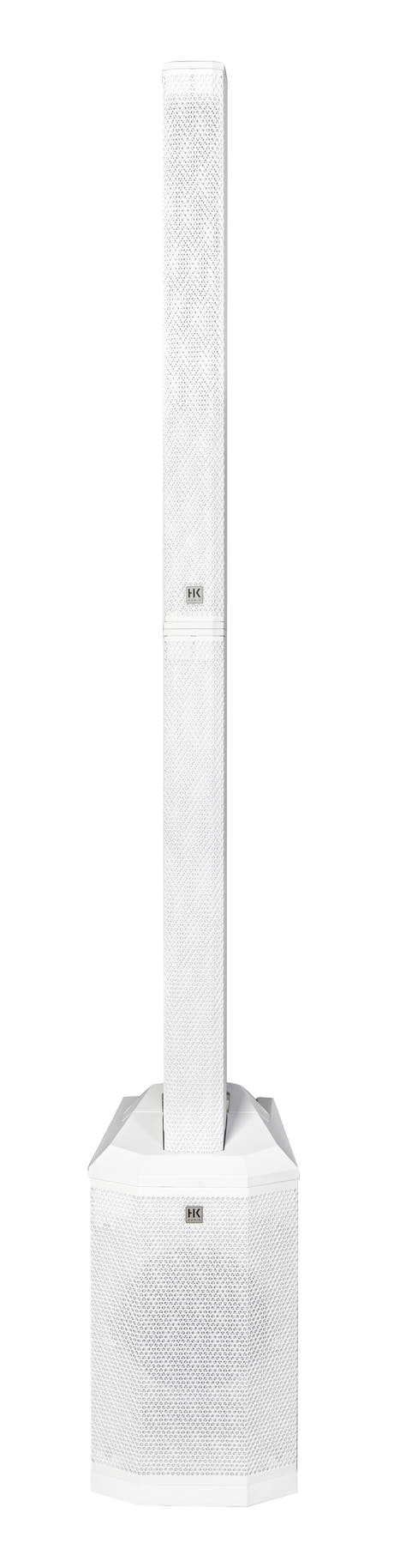 HK Audio POLAR 8 MK2 White Aktivt Søjle-PA System 1200W med Bluetooth
