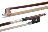 GEWA violinbue W.R. Wild, rund stang i pernambuco, sølvmonteret