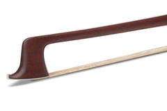 GEWA violinbue W.R. Wild, rund stang i pernambuco, sølvmonteret
