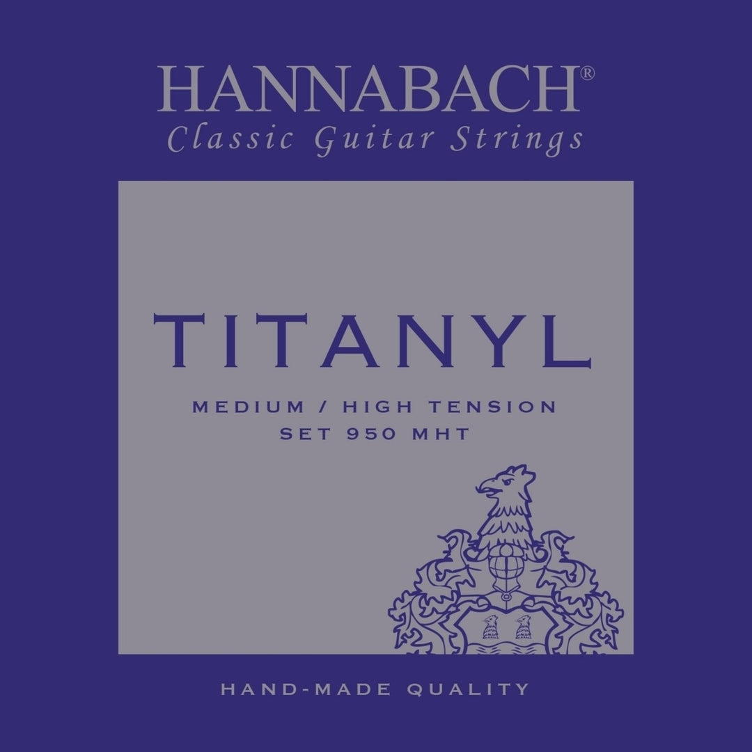 Hannabach Strings for classic guitar Serie 950 Medium/High Tension Titanyl - Set medium-high (950MHT)