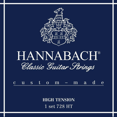 Hannabach Strings for classic guitar Series 728 High Tension Custom Made - Set high tension (728HT)
