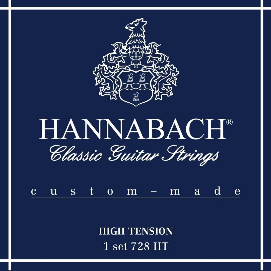 Hannabach Strings for classic guitar Series 728 High Tension Custom Made - Set high tension (728HT)