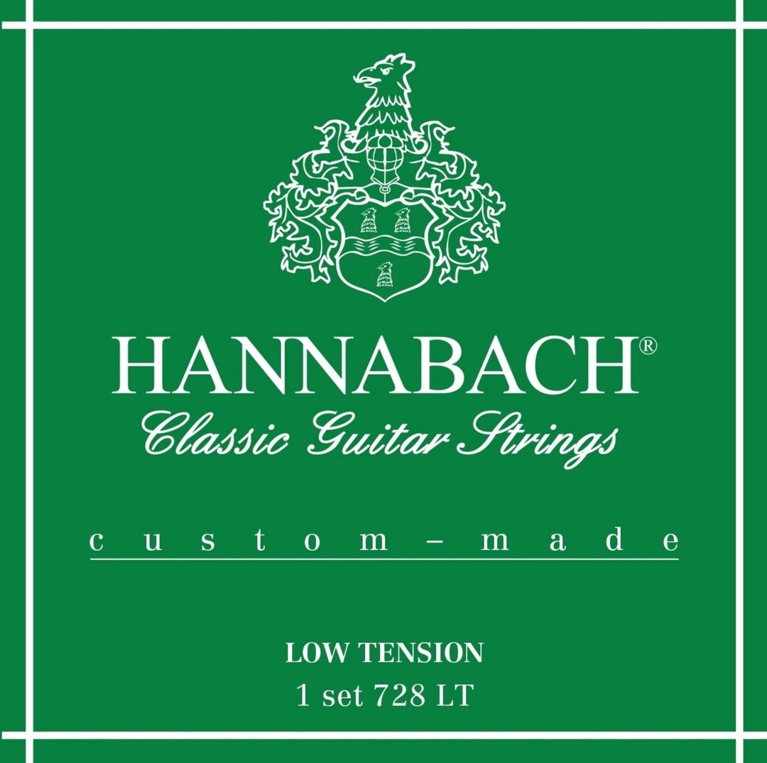 Hannabach Strings for classic guitar Series 728 Low Tension Custom Made - Set low tension (728LT)