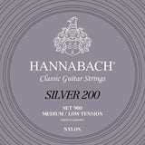 Hannabach 900 E6 basstreng til klassisk guitar, medium/low tension