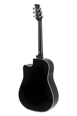 Applause E-Acoustic Guitar Wood Classics AED96-5HG Black Gloss Electro - Black high gloss (AED96-5HG)