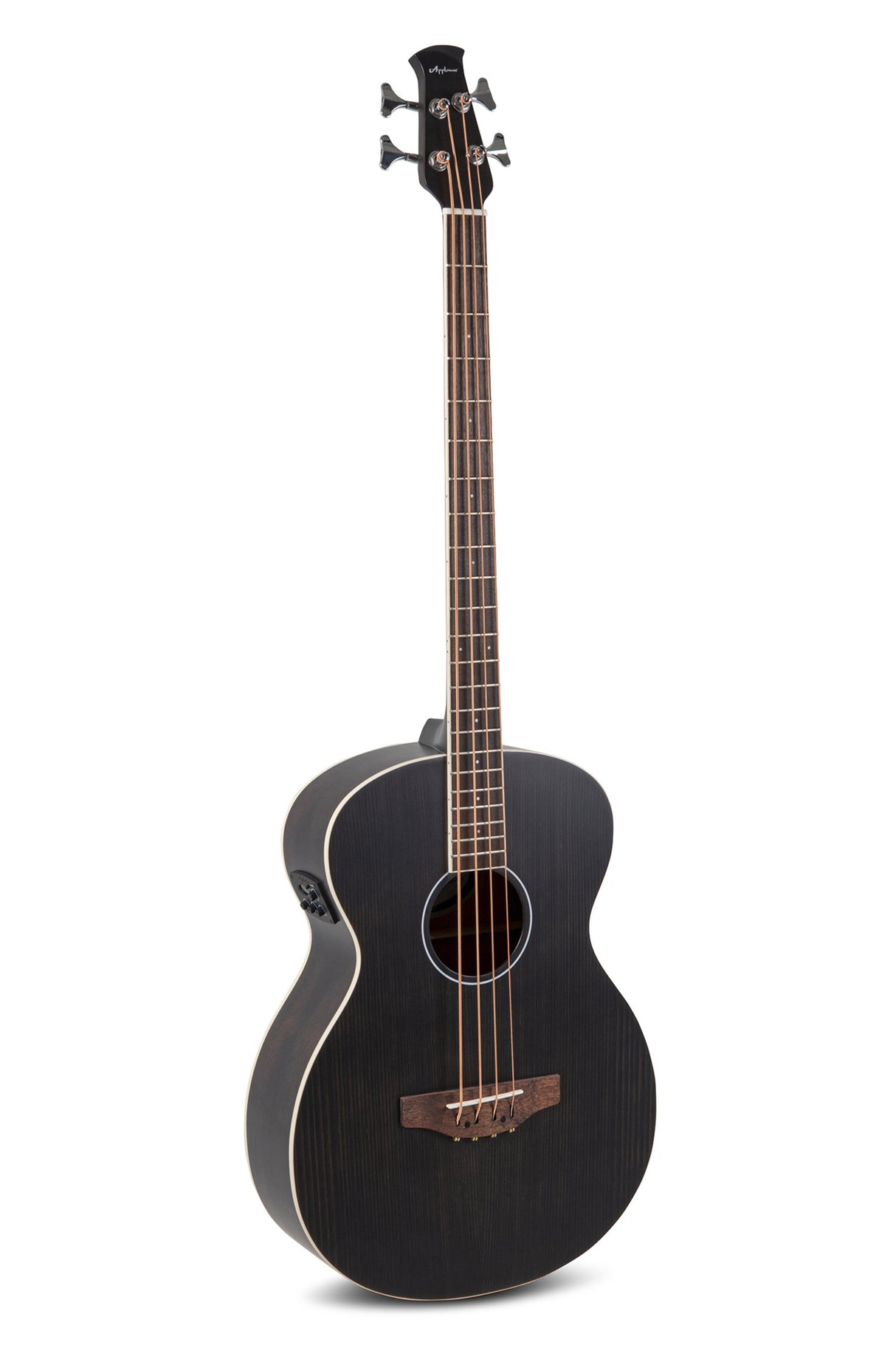 Applause E-Acoustic Bass Wood Classics AEB96-5E Jumbo Bass - Black matt (AEB96-5E)