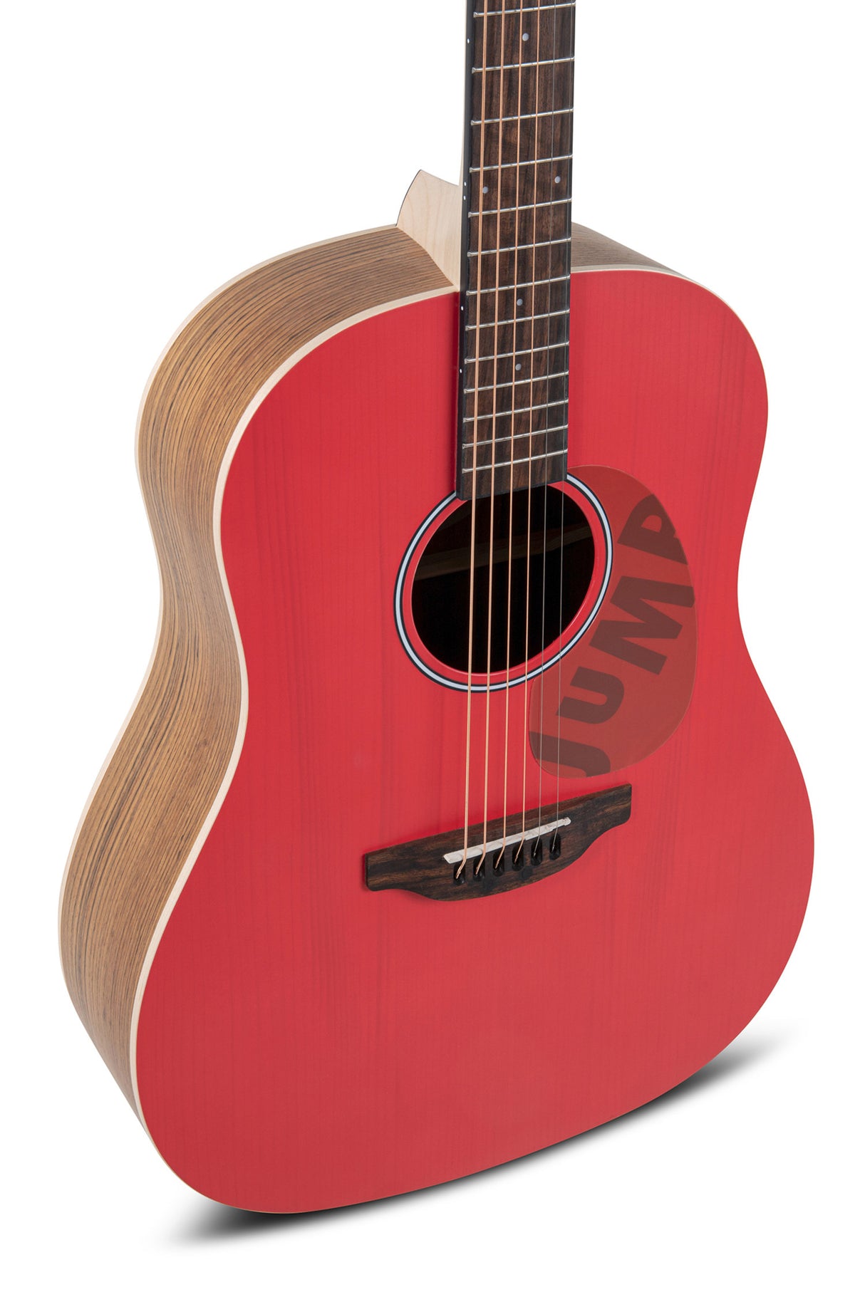 Applause Acoustic Guitar Jump Slope Shoulder Dreadnought - Lipstick (AAS-69-R)