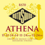Rotosound RS70 Athena strengesæt til græsk bouzouki