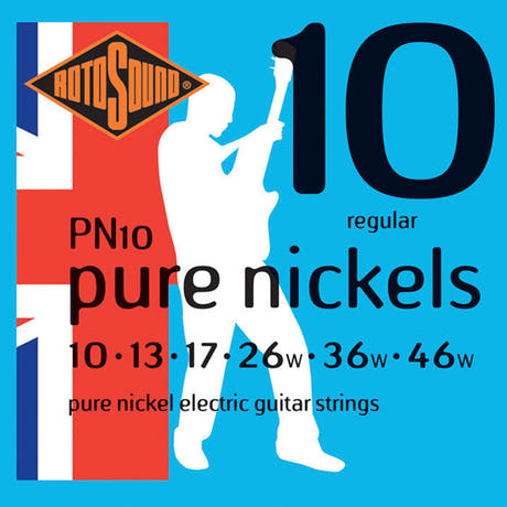 Rotosound Pure Nickels PN10 elguitarstrenge 10-46