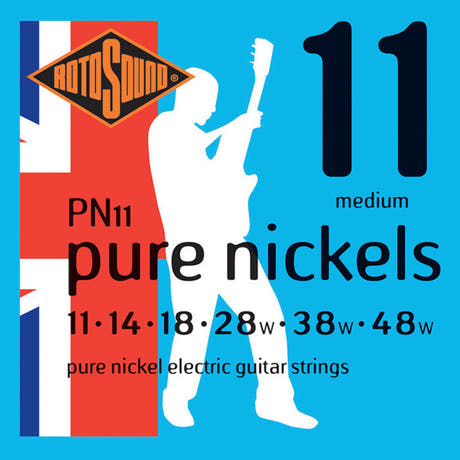 Rotosound Pure Nickels PN11 elguitarstrenge 11-48