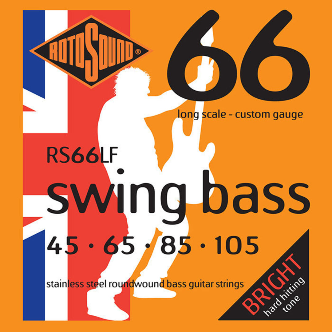 Rotosound E-Bass Strings Swing Bass 66 - Set 4-string Custom 45-105 (RS66LF)