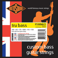 Rotosound E-Bass Strings Tru Bass 88 - Set 6-string Long 50-135, Long scale: scale length (34"/860mm) - to medium (32"/810mm) (RS886LD)
