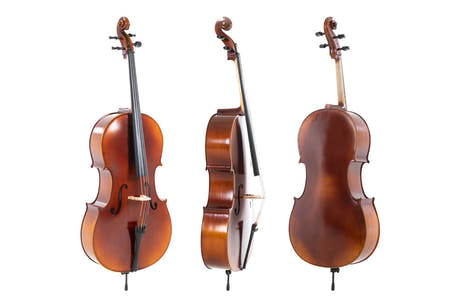 GEWA Allegro cello 4/4, sat op med taske
