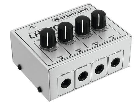 Omnitronic LH-010 - 4-kanals Passiv Mixer