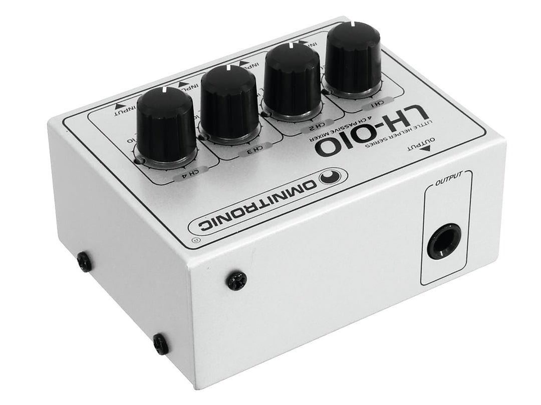 Omnitronic LH-010 - 4-kanals Passiv Mixer