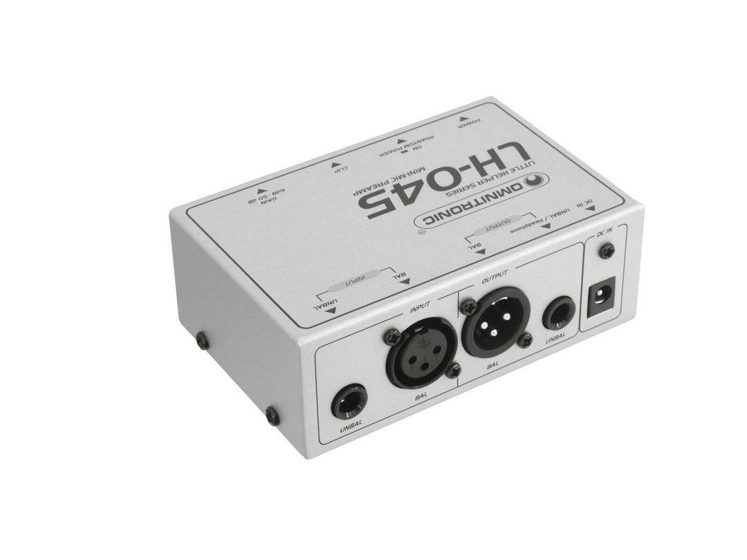 OMNITRONIC LH-045 Microphone Preamplifier