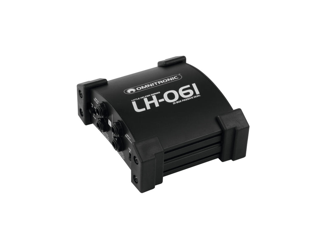 OMNITRONIC LH-061 PRO Dual DI Box passive
