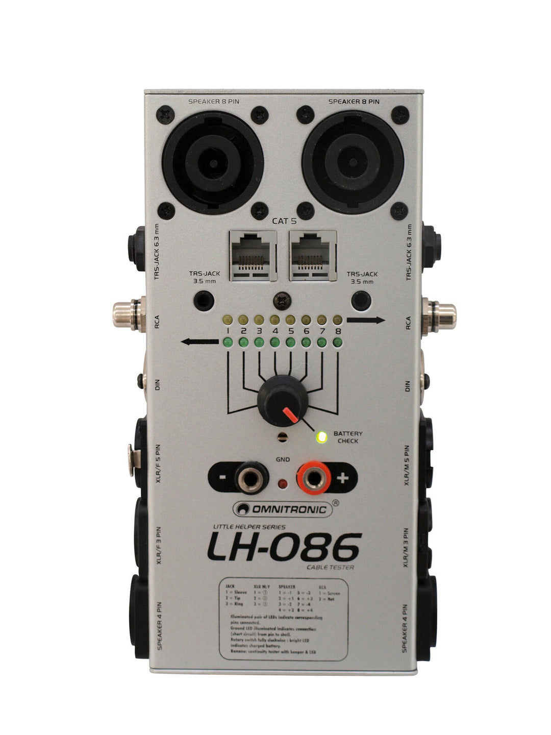 OMNITRONIC LH-086 Cable Tester