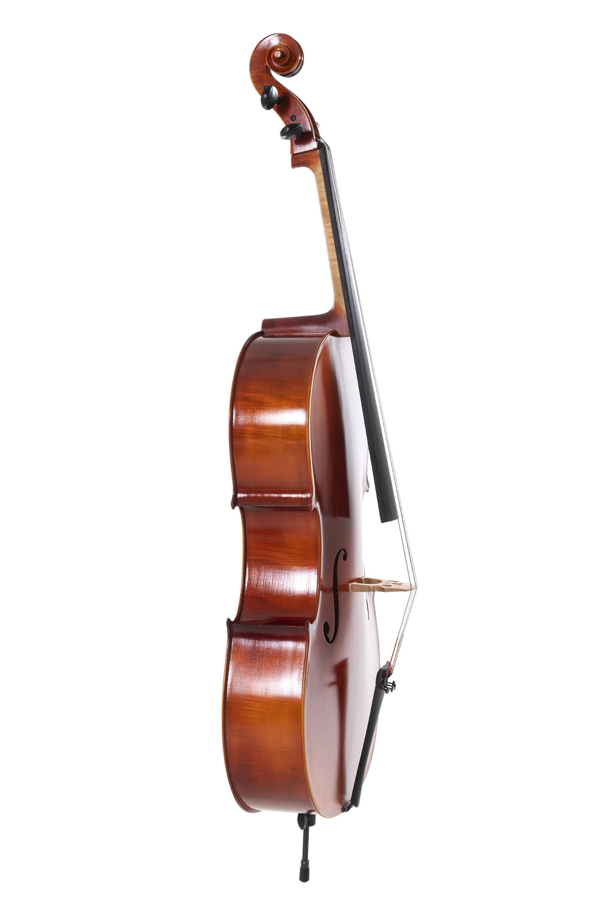 GEWA Cello Ideale - 1/2 (Set up with Wittner fine tuning tailpiece, incl. bag, Massaranduba bow, Larsen Aurora strings)
