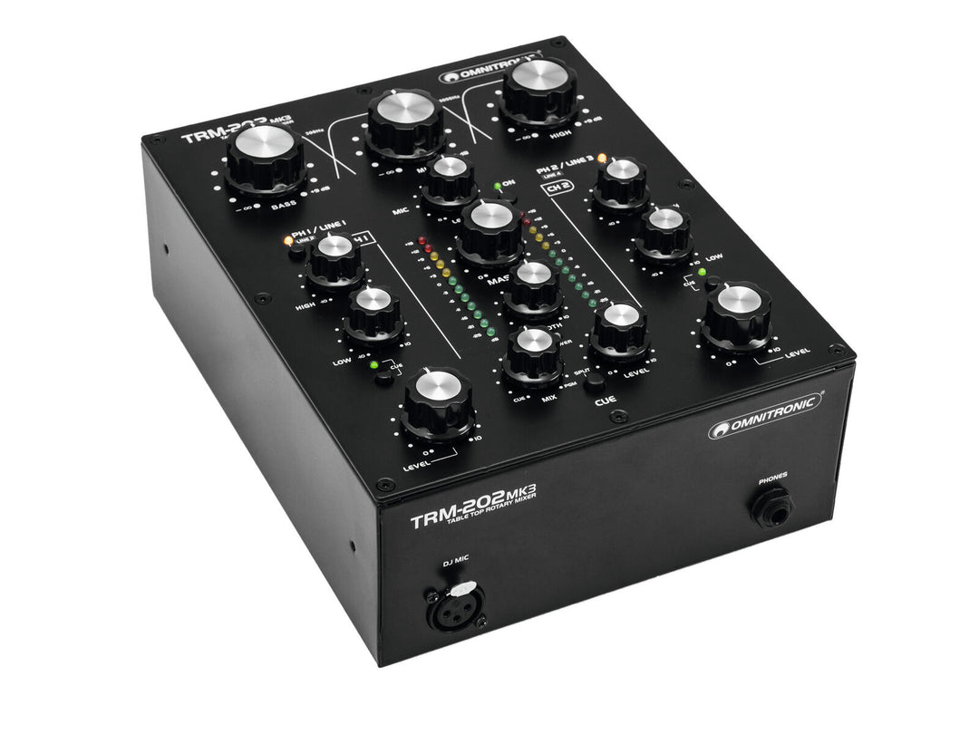 OMNITRONIC Set TRM-202MK3 + Case