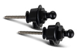 Fire & Stone Security Lock Set+ remlås, blank sort, 2 stk.