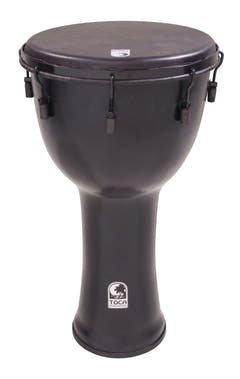 Toca Djembe Freestyle Mechanically Tuned - Black Mamba (SFDMX-14BMB)
