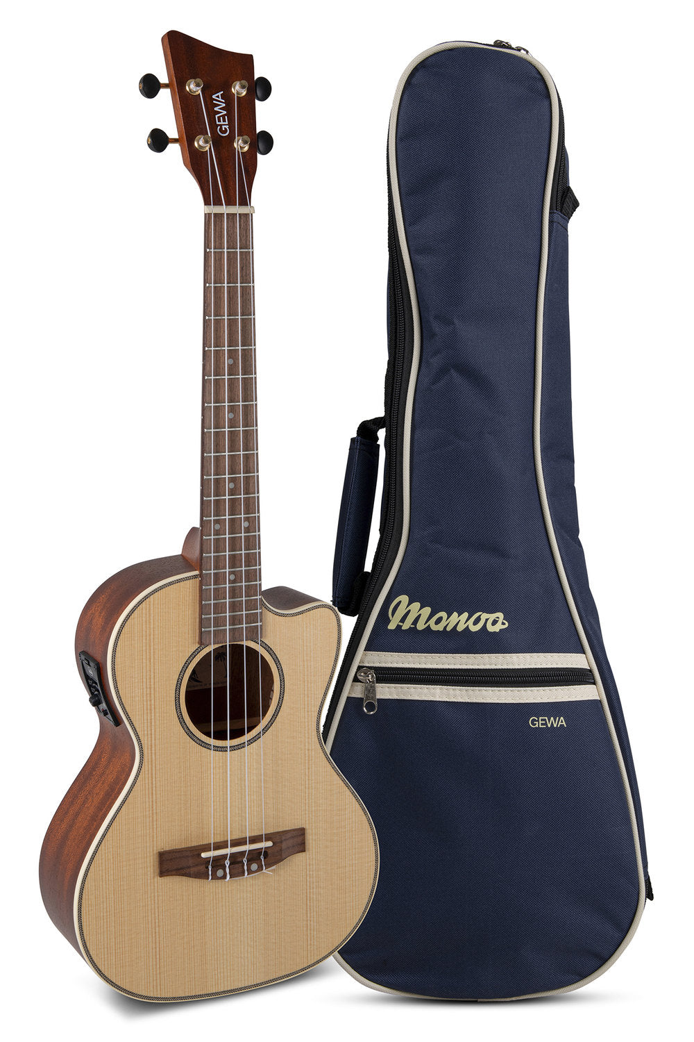 VGS Manoa Maui elakustisk tenorukulele med cutaway