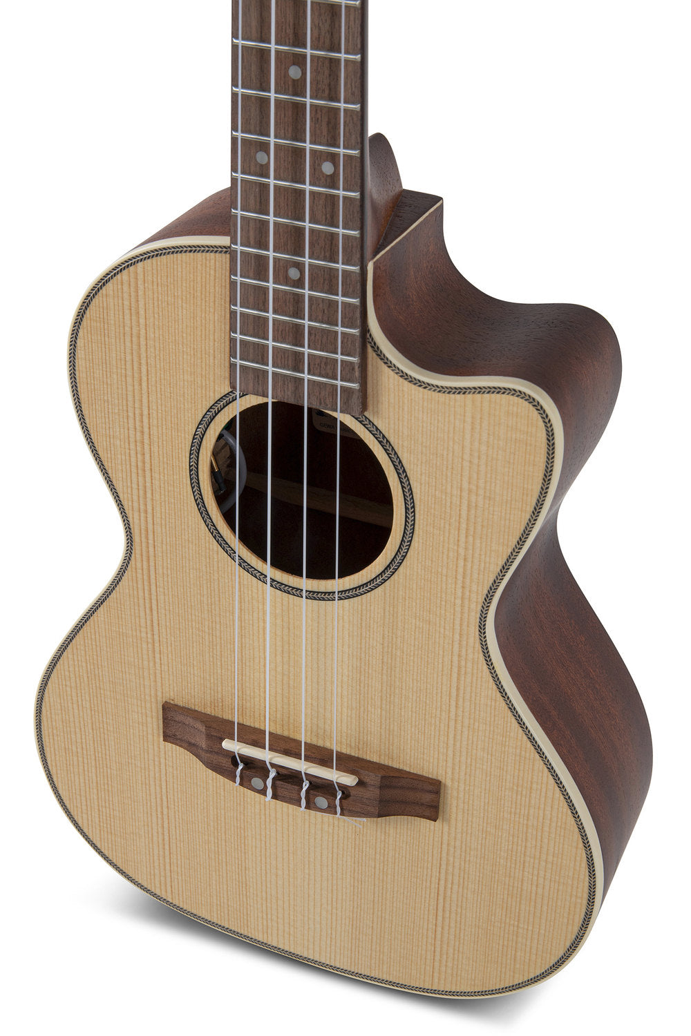 VGS Manoa Maui elakustisk tenorukulele med cutaway