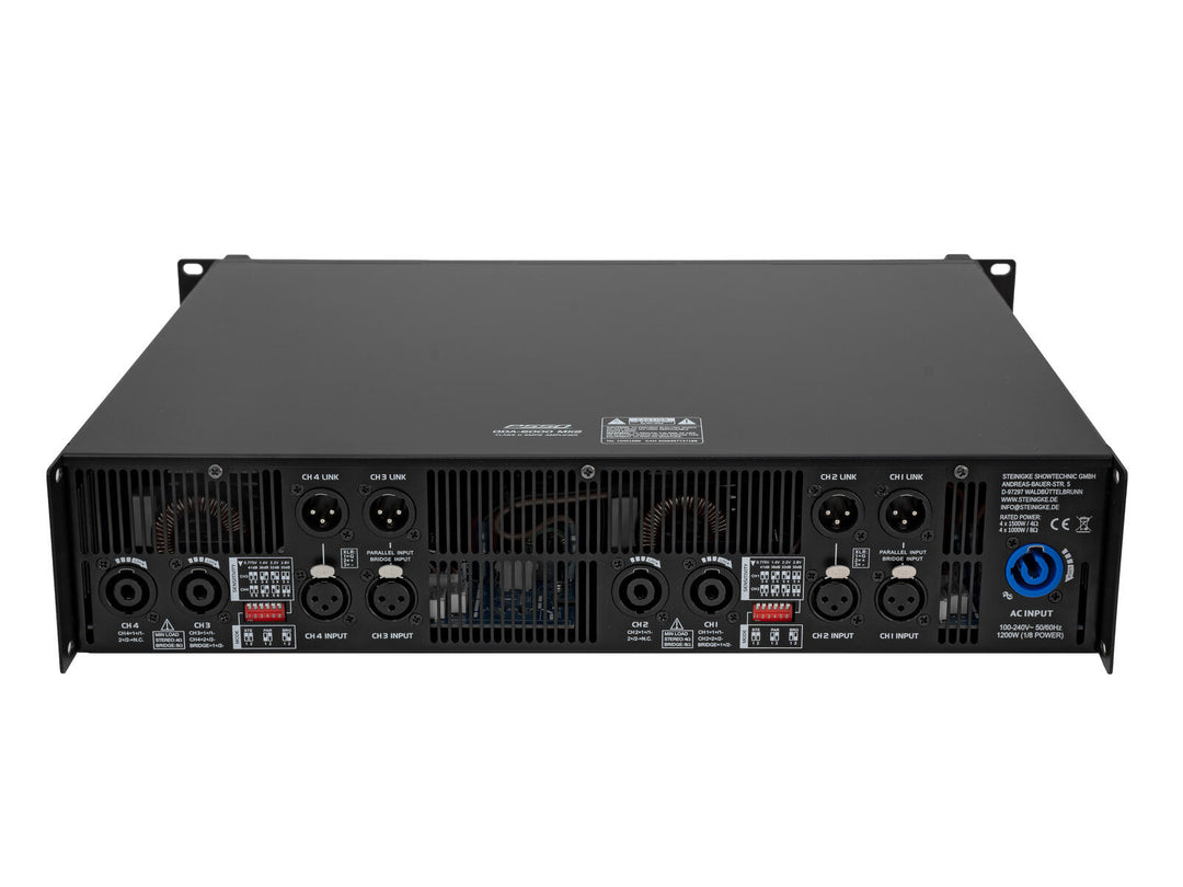 PSSO QDA-6000 MK2 4-channel Amplifier