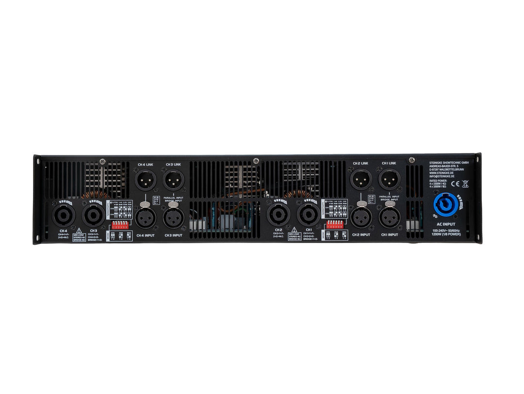 PSSO QDA-6000 MK2 4-channel Amplifier
