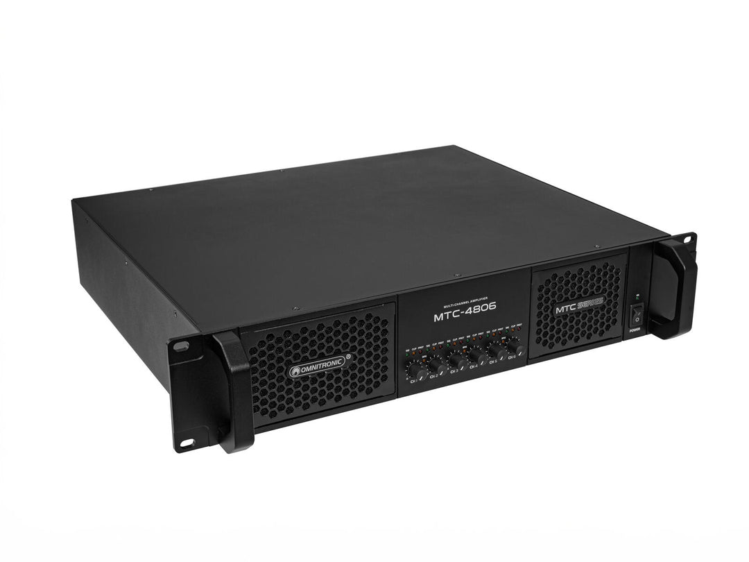 OMNITRONIC MTC-4806 6-channel Amplifier