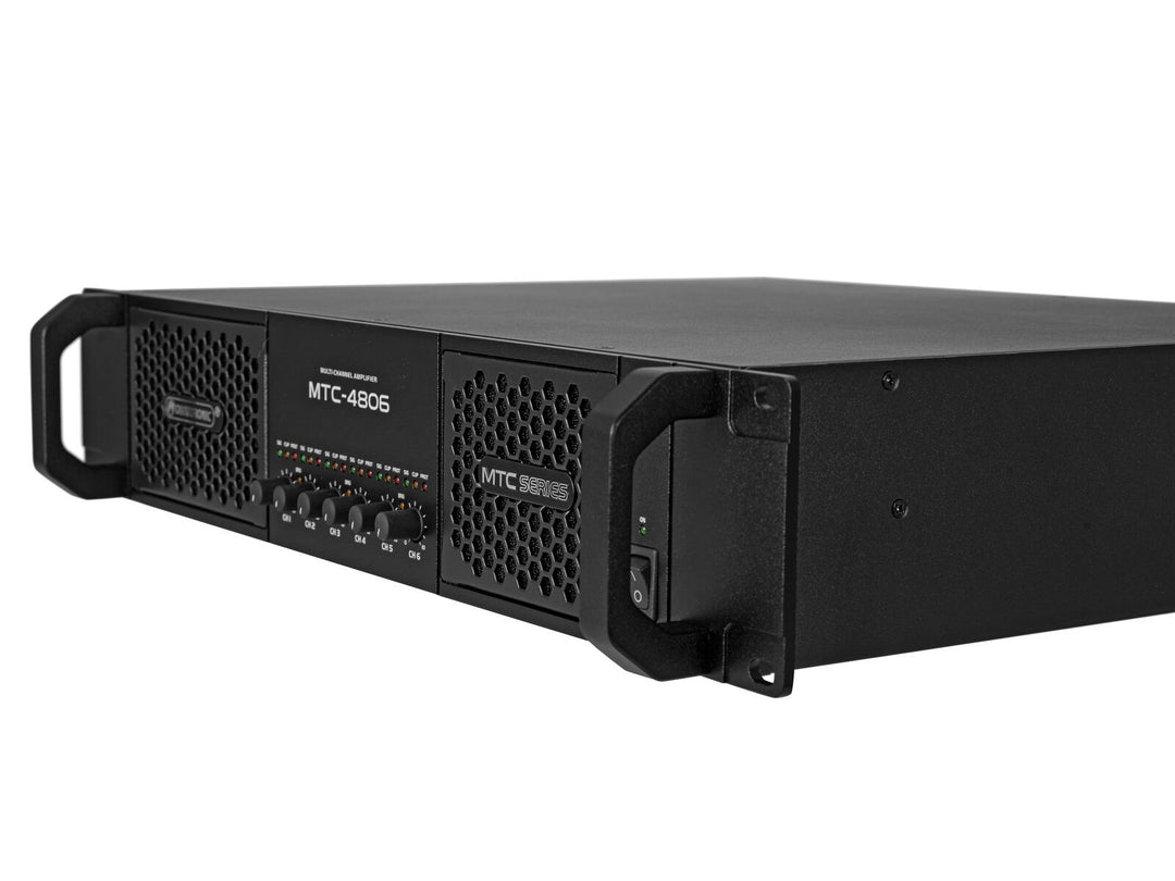 OMNITRONIC MTC-4806 6-channel Amplifier