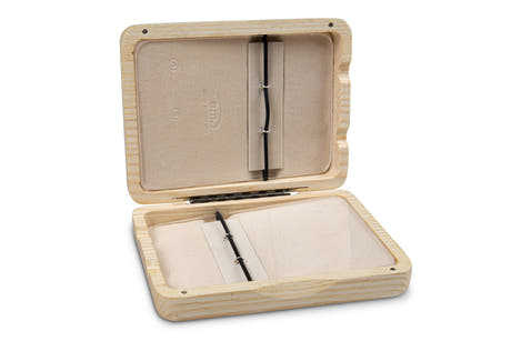 GEWA Reed case Tenor Saxophone 6 reeds - Natural lacquered finish