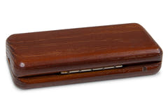 GEWA Reed case Oboe 3 reeds - Red brown lacquered finish