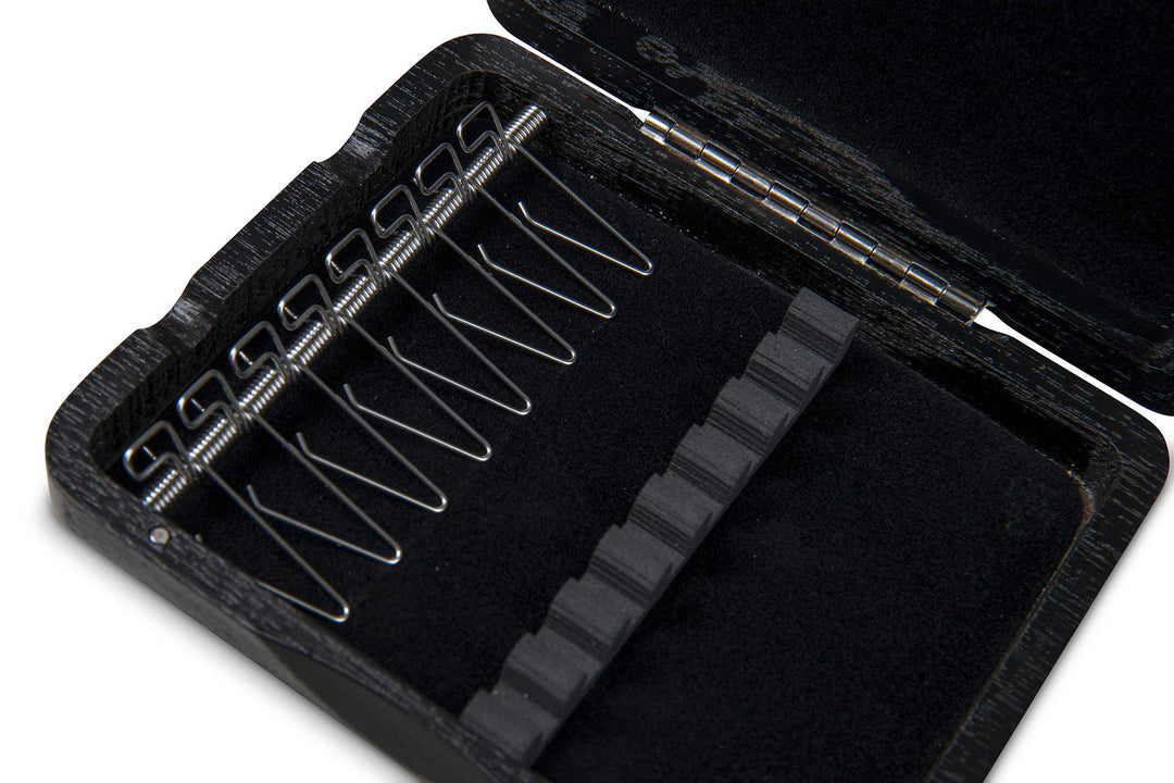 GEWA Reed case Oboe 8 tubes - Black lacquered finish