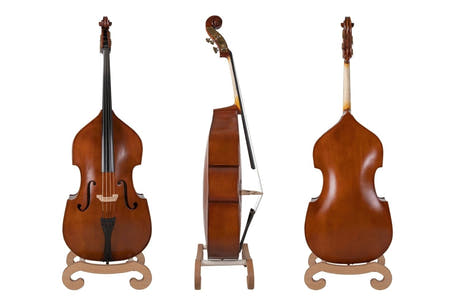 GEWA Double bass Basic Line - solid top version - 1/2 (Set up in the GEWA master workshops)