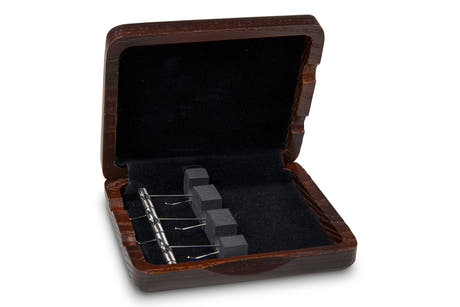 GEWA Reed case Bassoon 3 reeds - Red brown lacquered finish