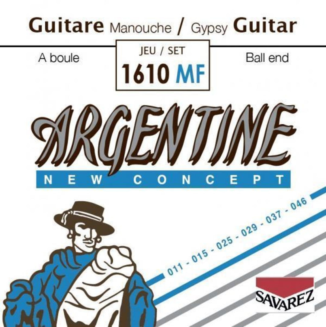 Savarez Strings for Acoustic Guitar Argentine - Set (1610MF)