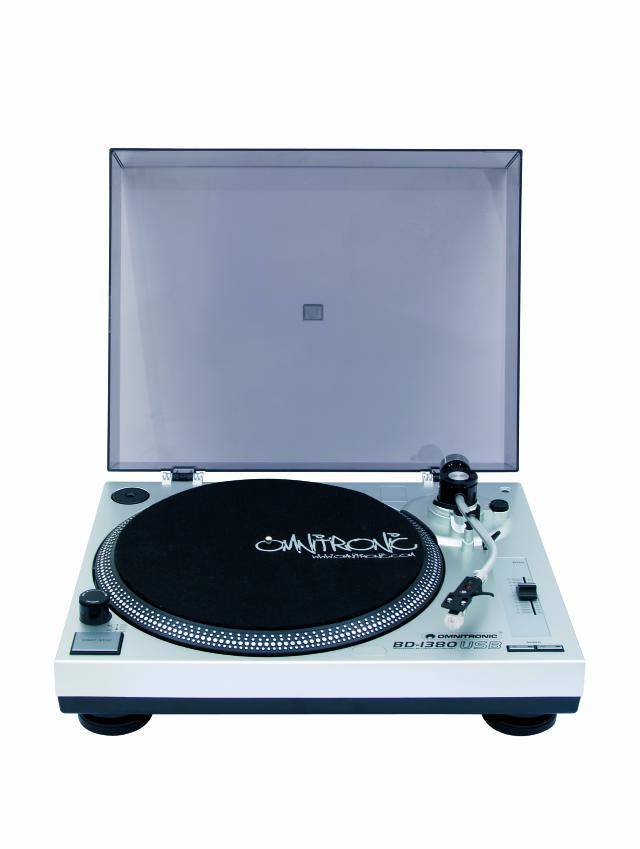 OMNITRONIC BD-1380 USB pladespiller